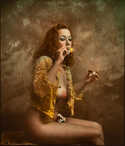  / The Cigar Smoker / Jan Saudek